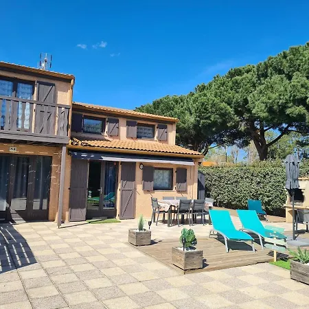 Maison Confort 4 Ch 8p Domaine Prive Avec Piscines, Et A 10 Min A Pied * Portiragnes