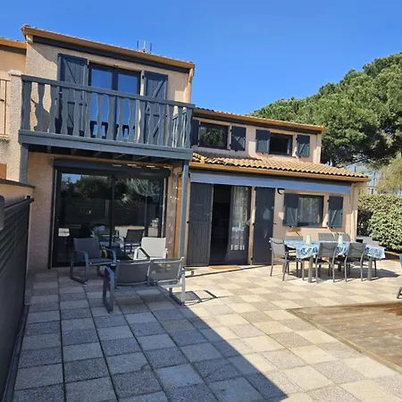 Maison Confort 4 Ch 8p Domaine Prive Avec Piscines, Et A 10 Min A Pied Portiragnes
